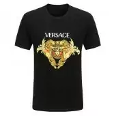 versace t-shirt homme prix bas black top center versace